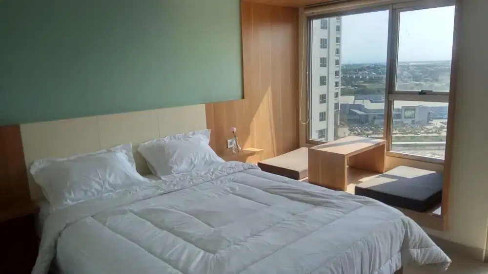 Disewakan Apartemen 1BR 42m² Orange County Lippo Cikarang 70 Juta/Thn!