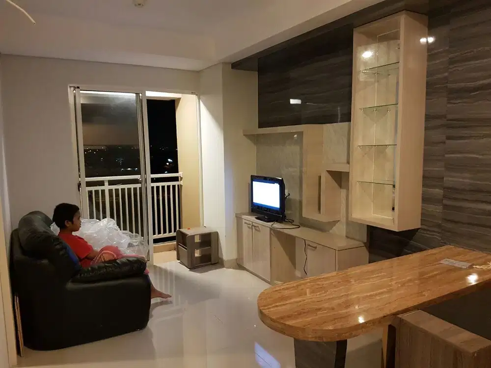 Dijual Cepat Apartmen 1BR Trivium Lippo Cikarang, 550 Juta, Furnished!