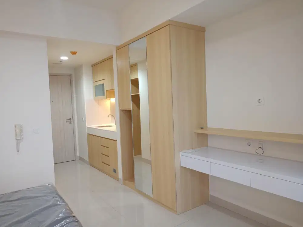 Disewakan Apartemen Studio 31m² Orange County Lippo Cikarang, 65 JT/Th