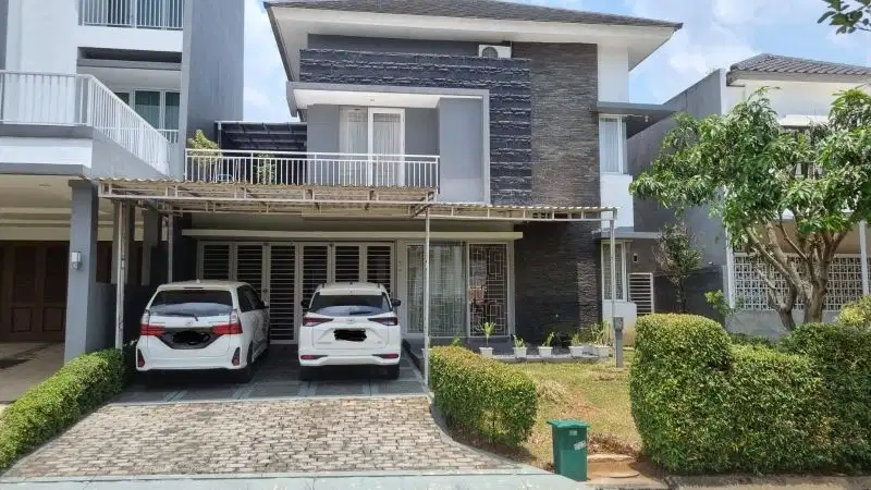 dijual cepat rumah dua lantai siap huni di cluster sentul city