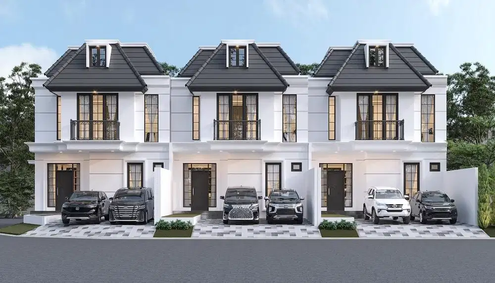 RUMAH MEWAH DESAIGN AMERICAN CLASSIC 2 FULL FURNISHED  DI MAGUWOHARJO