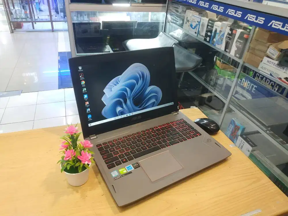 FOR SALE LAPTOP GAMING ASUS ROG GL502VSK CORE i7 RAM 16GB NVIDIA
