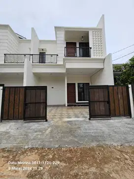 Rumah 2 LT Siap Huni Tanpa DP Dekat Stasiun Depok Free All In Biaya