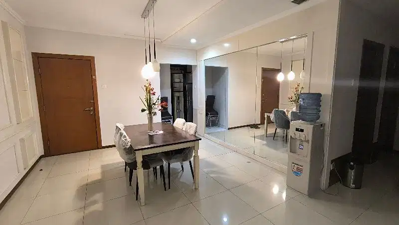 Sewa Apartemen Thamrin Residence 3 kamar Full Furnish