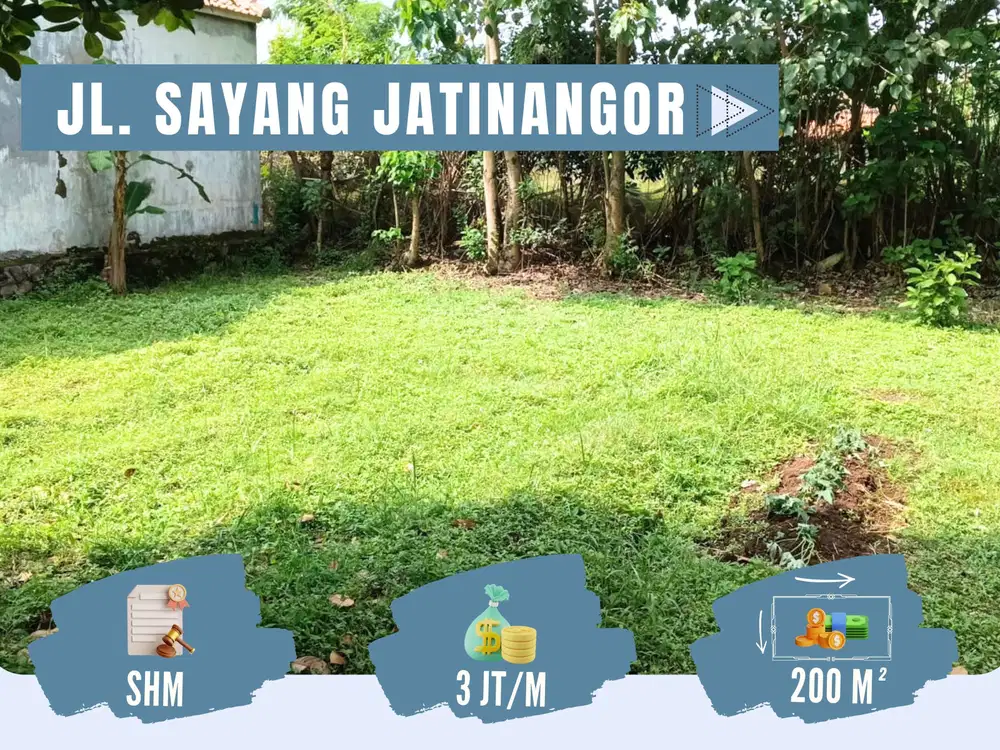 Tanah Jatinangor Luas 200 Meter 5 Menit kampus Unpad & ITB