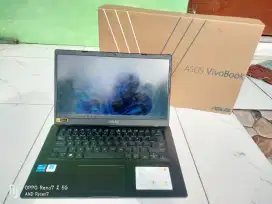 Asus Vivobook A1400E Core i3 Gen 11 SSD Keyboard Nyala Fullset Dus