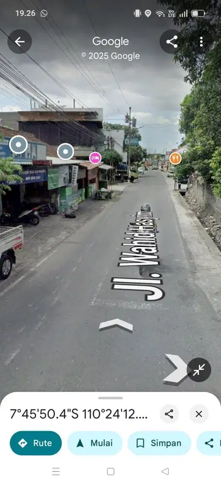 Tanag pinggir jalan wahid hasim seturan istewa cocok kost