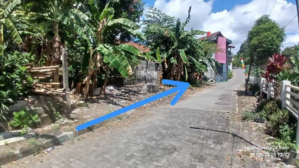 Tanah pekarangan sangat strayegis pring wulung selatan otlet biru