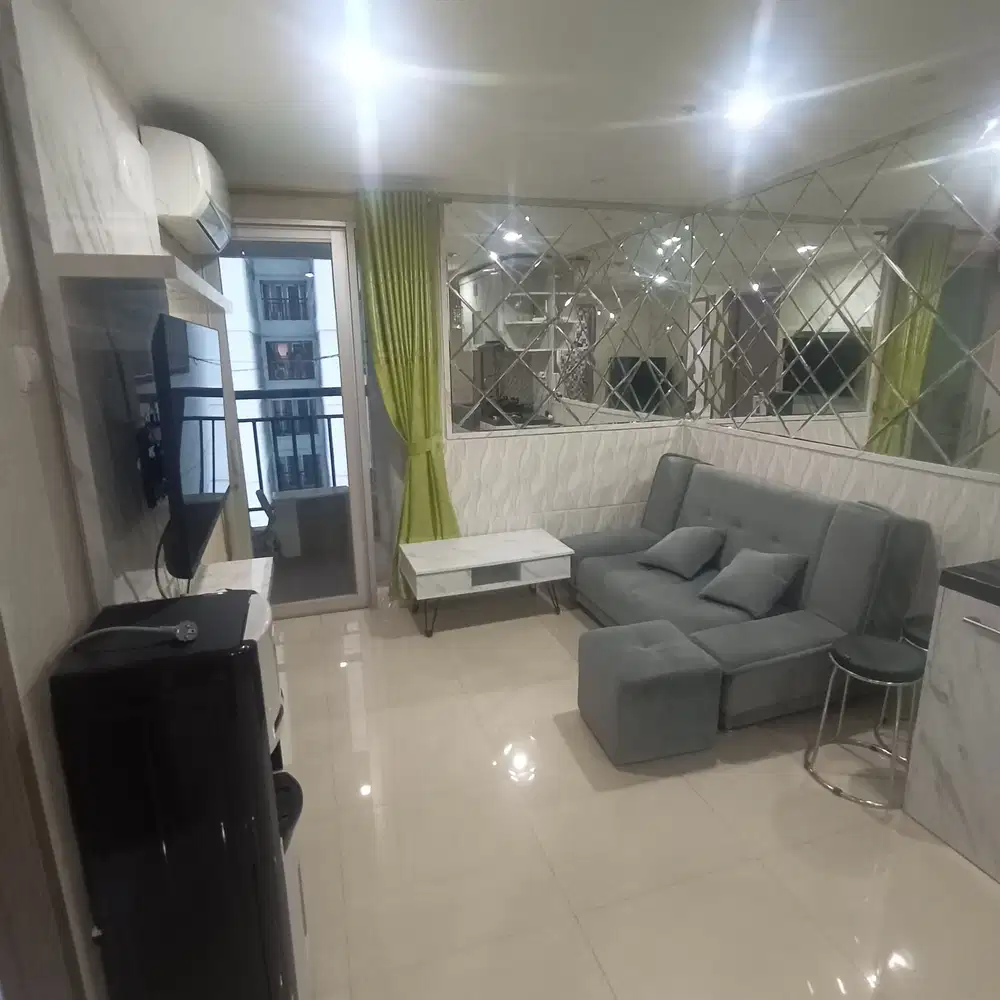Apartemen Green Central City Gajah Mada Tipe 2 BR Full Furnished Rapih