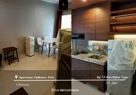 Disewakan Apartemen Sudirman Park 2BR High Floor FF