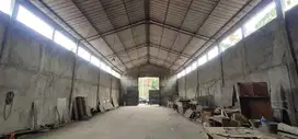 dijual gudang workshop 500mt jln masuk mobil truk