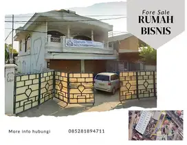 Dijual tanah dan bangunan gudang atau rumah di jl raya utama cikarang