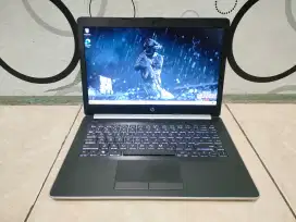 Laptop HP 14 -AMD A9 Radeon -SSD 256GB-4GB -Model Bagus -SIAP PAKE