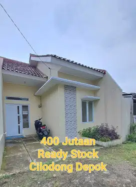 Rumah Siap Huni 400 Jutaan 5Menit ke GDC DP 0 Dekat Stasiun KRL Depok