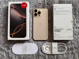 Iphone 16 Pro Max 256GB Dessert BH 100% Garansi iBox Agustus 2026