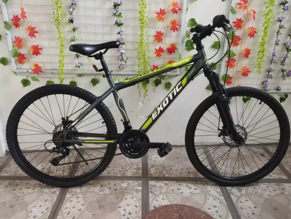 Sepeda MTB Exotic ring 26 discbrake bekas