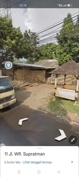 Dijual Tanah Komersial Jalan Utama Cimuning.