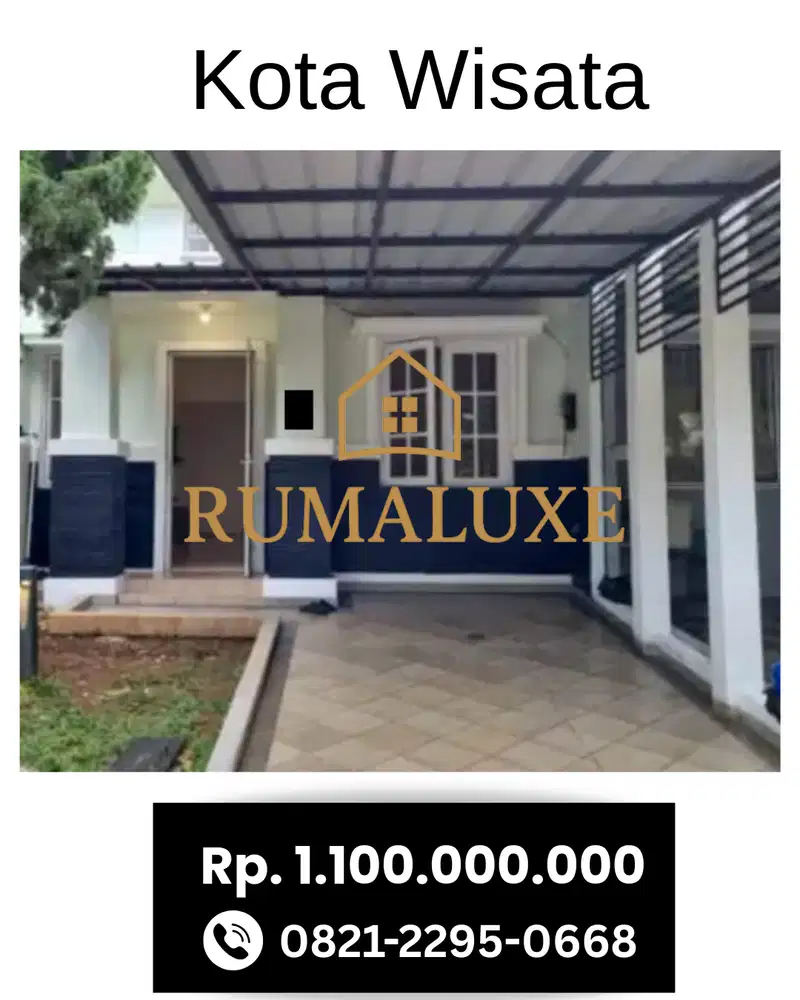 Dijual Murah Rumah Kota Wisata
