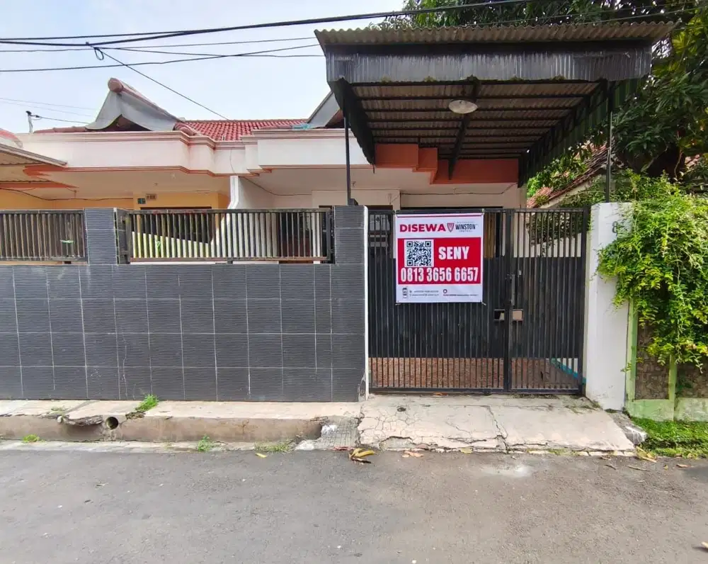 Sewa Rumah, 1,5lantai, lokasi dekat jalan raya