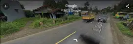 Tanah Jalan Raya Propinsi Purwokerto Ajibarang Banyumas Bonus Bangunan
