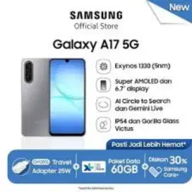 NEW SAMSUNG GALAXY A17 5G || BISA KREDIT TANPA DP