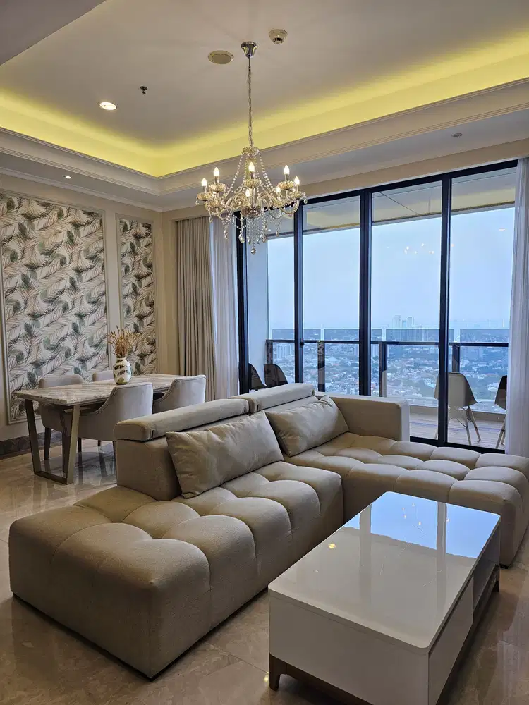 Apartemen District 8 Senopati sewa 2 Kamar tidur Fully Furnished