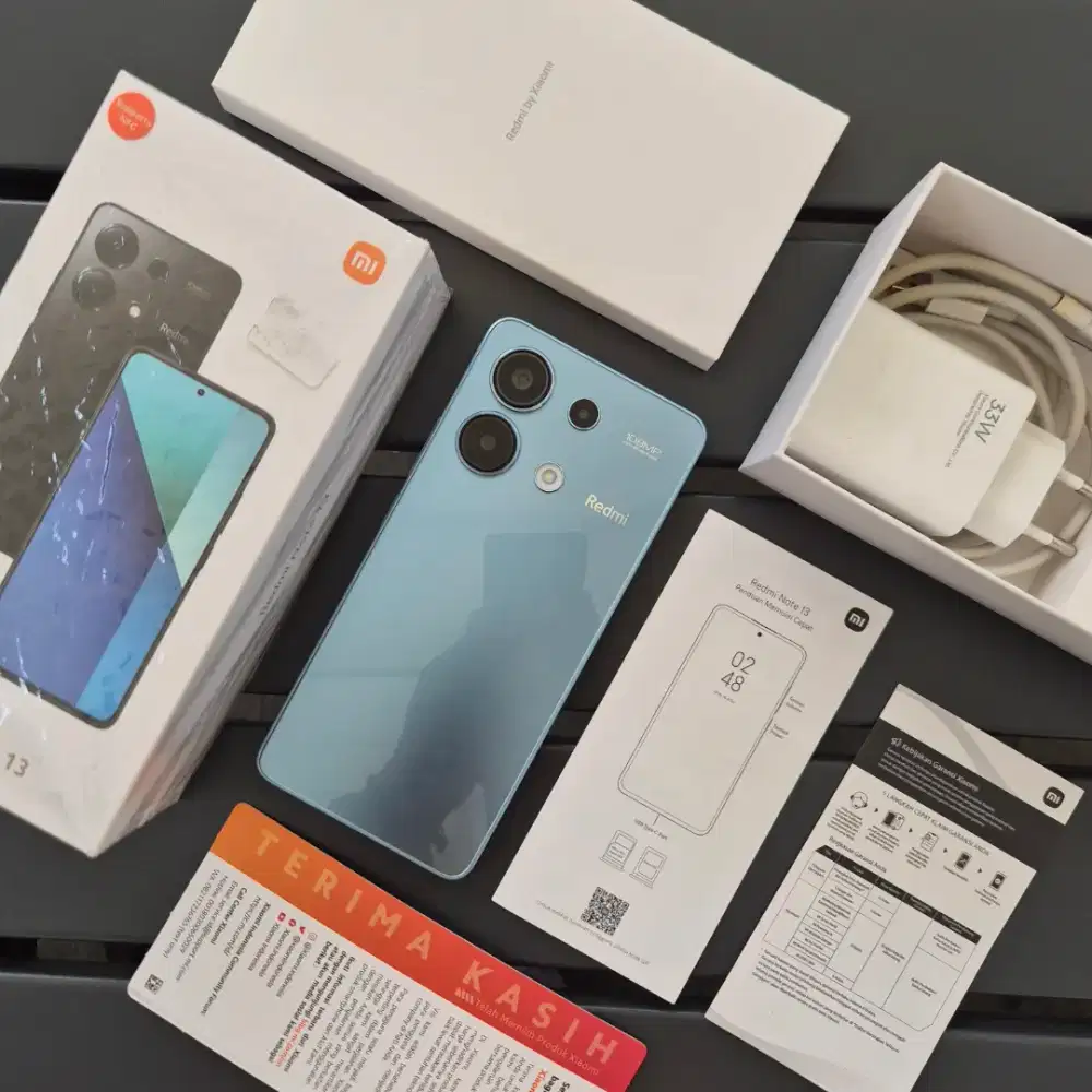 Xiaomi Redmi Note 13 4G - 8 128Gb | Bekas | Second | 2nd