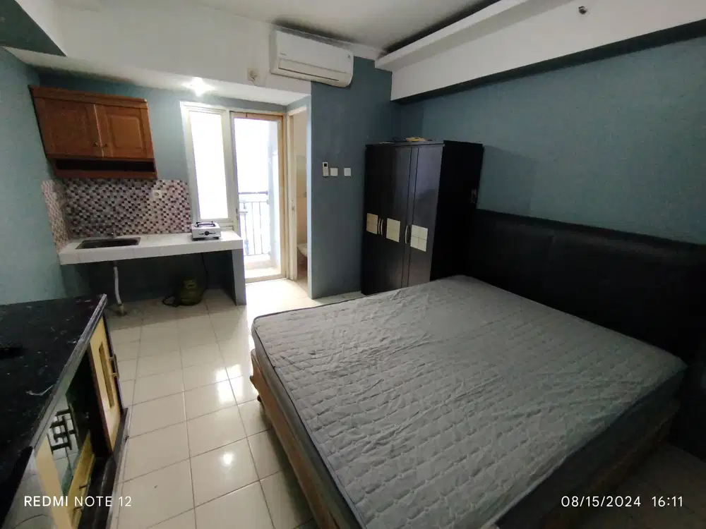 APARTEMEN GREEN PARK VIEW STUDIO FULL FURNISH