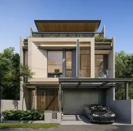Jual Rumah citraland crystal golf 2,5 lantai
