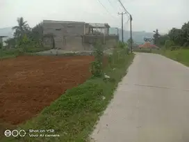 Tanah datar nempel jalan kabupaten jalur angkot