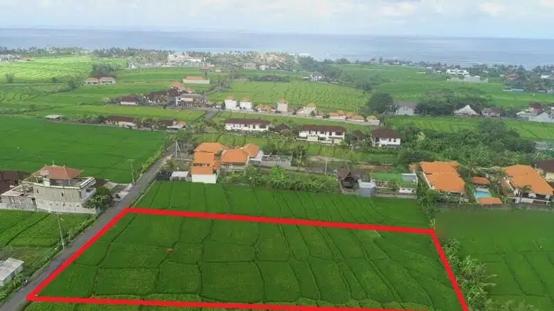 Dijual Lokasi Tanah Premium Di Kawasan Pantai Cemagi Pererenan Canggu