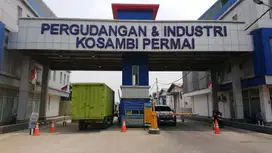 Gudang Murah Bebas Banjir komplek pergudangan Kosambi Permai
