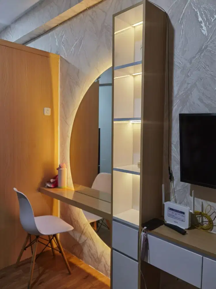 Apartemen Green Pramuka City Full Furnished Studio Sewa Per 2 Bulan