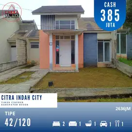 Rumah Murah Luas 120m2 Citra Indah City Timur Cibubur