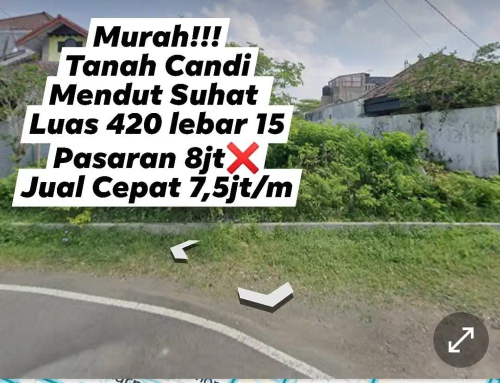 Tanah Murah Candi Mendut Soekarno Hatta Malang