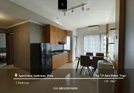Disewakan Apartement Sudirman Park Mid Floor 2BR Full Furnished