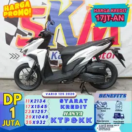 (bayar angsrn 31rb/hari proses KTP&KK) Vario 125 2020 cash credt
