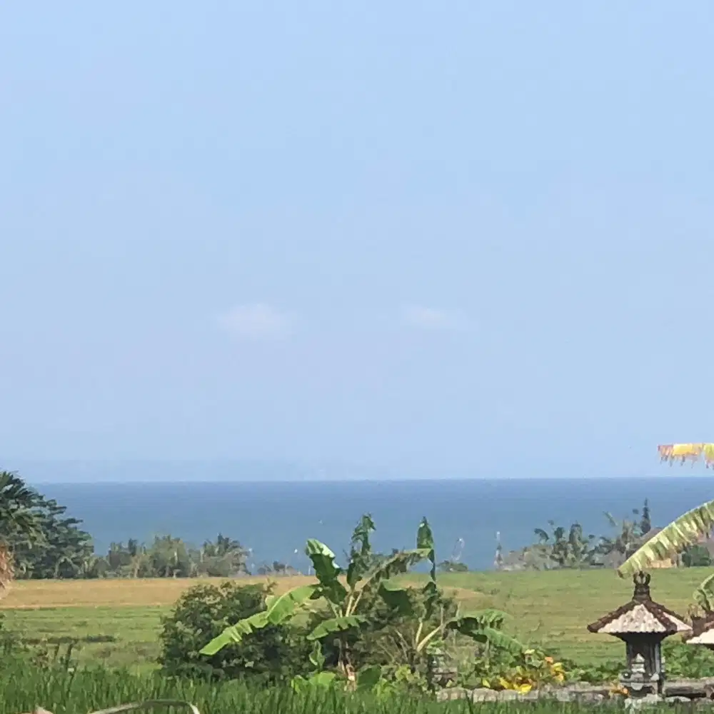 Tanah dekat panti hanya 400 meter ke pantai