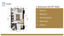 SEWA APARTEMEN SEMARANG HARGA KOMPETITIF HARIAN MINGGUAN BULANAN