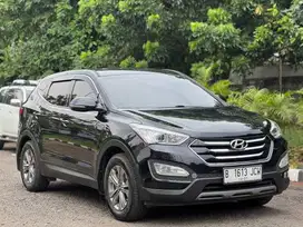 WARNA FAVORIT! SANTA FE 2.4 2015 HITAM KM 80rb ASLI DARI BARU