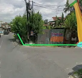Tanah sangat strategis pinggir jalan utama wahid hasil  seturan