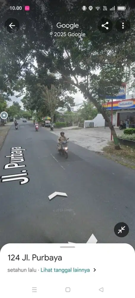 Tanah pinggir jalan raya cebongan cocok untuk usaha