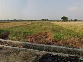 Tanah Zona Kuning kawasan full perumahan area Gatak Skh