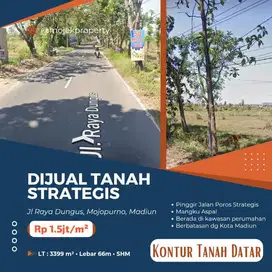 Tanah Pinggir Jalan Poros Mojopurno