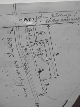 Jual Tanah Jalan Encep Kartawiria-Citeureup Cimahi- U  GOR-Ruko-Gudang