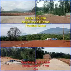 TANAH KAVLING SIAP BANGUN VIEW PEGUNUNGAN