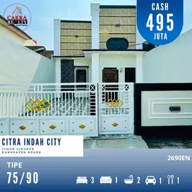 Rumah Minimalis 3 Kamar di Citra Indah City Timur Cibubur Cileungsi