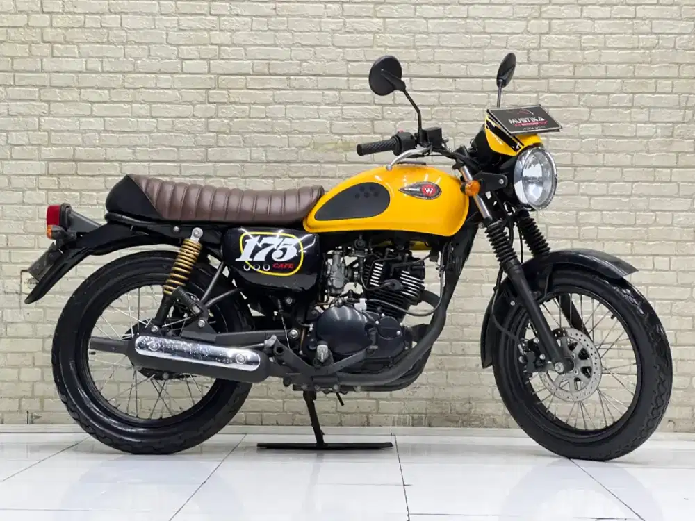 RETRO BIKE SUPER MULUS‼️ KAWASAKI W175 CAFE TH 2019 OD 12RB ISTIMEWA