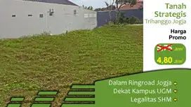 Tanah Hunian Dalam Ringroad Jogja Dekat UTY dan UGM