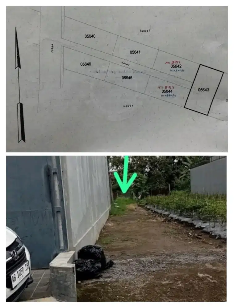 Tanah utara hotel hyatt dekat mirota palagan ke UGM 10 menit